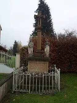 1895 - Situé Grand rue de Biding vers Barst