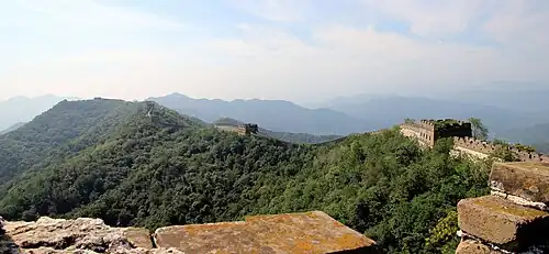 La Grande Muraille de Chine, secteur de Mutianyu.