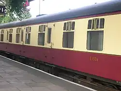 Côté couloir d’une voiture RKB.