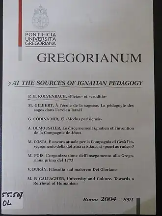 Image illustrative de l’article Gregorianum
