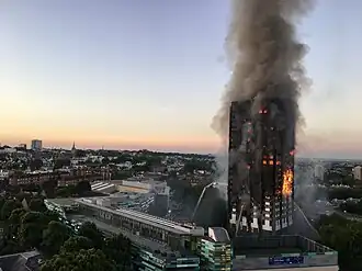 Incendie de la tour Grenfell.