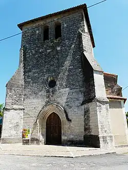 La façade occidentale.