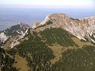 Vue de la Große Schlicke depuis le sud-ouest.