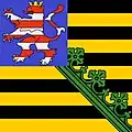 Drapeau du duché de Saxe-Weimar