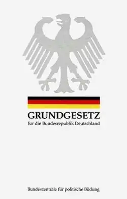 Description de l'image Grundgesetz.jpg.