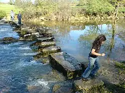 Gué de Banchin à Simandre-sur-Suran.