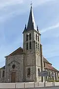 L'église Saint-Jacques-le-Mineur - Cloche de l'église à midi :