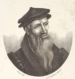 Portrait de Guillaume Farel