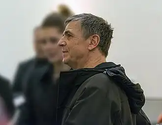 Andreas GurskyL'artiste photographe allemand, au musée K21, Düsseldorf, en 2013.