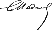 signature de Gustave Nadaud