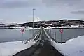 Pont de Håkøya en hiver