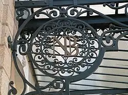 Monogramme NB pour Élisa Napoléone Baciocchi.