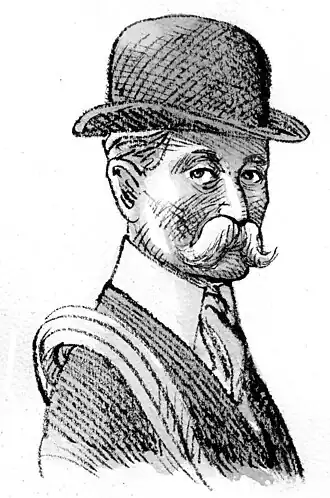 Henri Brulle (dessin de Jean-Claude Pertuzé).