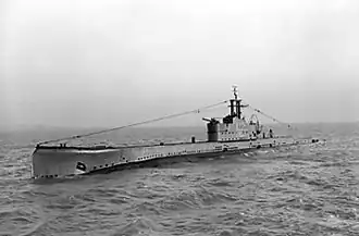 illustration de HMS Oberon (P21)