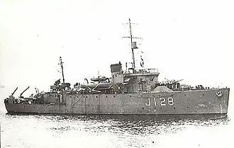 illustration de HMS Cromer (J128)