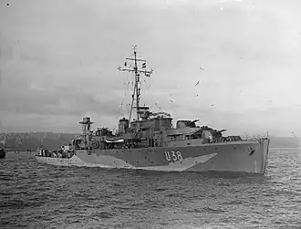 illustration de HMS Cygnet (U38)