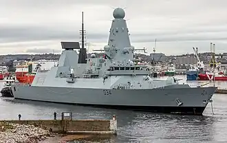 illustration de HMS Diamond (D34)