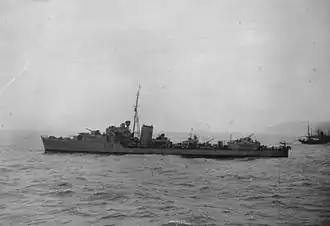 illustration de HMS Kipling (F91)