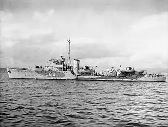 illustration de HMS Tanatside (L69)