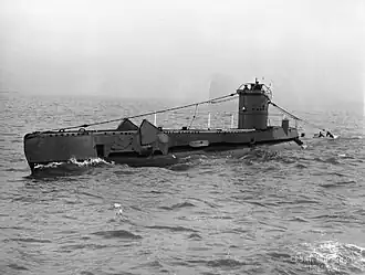 illustration de HMS Upstart (P65)