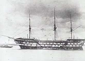 illustration de HMS Frederick William (1860)