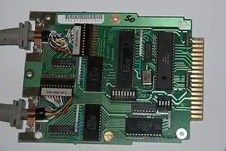 Carte GPIO du HP 82940A Series 80 (années 1980)