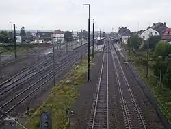 Voies, quais et bâtiment voyageurs
