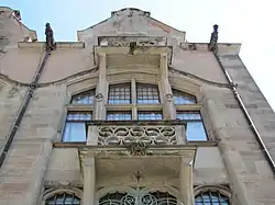 Une des fenêtres du Musée historique