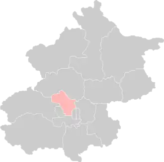Localisation de Hǎidiàn Qū