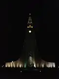Hallgrímskirkja la nuit