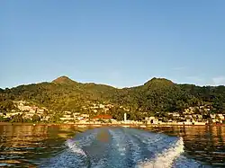 Vue du village de Hamjago.