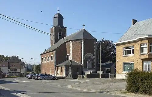 L'église vue du sud-est.