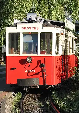 Image illustrative de l’article Tramway des grottes de Han