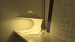 Lampe Hanoi, de Prandina, lauréat du Prix GrandesignEtico 2012.