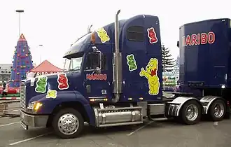 Camion aux couleurs de Haribo (2003).