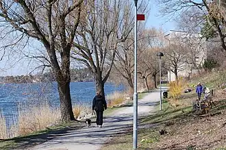 Promenade à Hasselby.