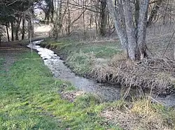 Le canal d'alimentation.