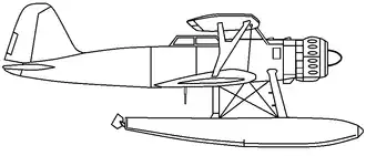 vue en plan de l’avion
