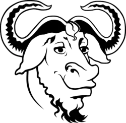 Logo GNU dessiné par Aurélio A. Heckert, transparent