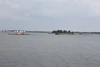 Récifs des îles Lonna et Pormestarinluodot.