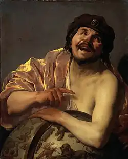 Hendrick ter Brugghen - Démocrite, 1628, Rijskmuseum Amsterdam