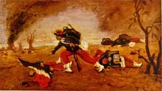 Scène de guerre, 1888