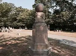 Monument familial des Leavitt au cimetière de Cambridge.