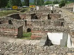 Ruines des thermes d'Heraclea Lyncestis.