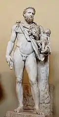 Herakles et le jeune Telephos