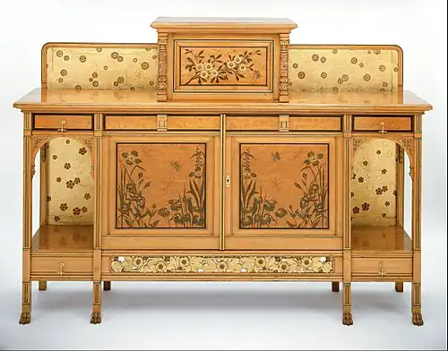 Secrétaire (vers 1880) par Herter Brothers