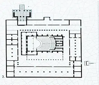 Plan de l'Hestiatorion