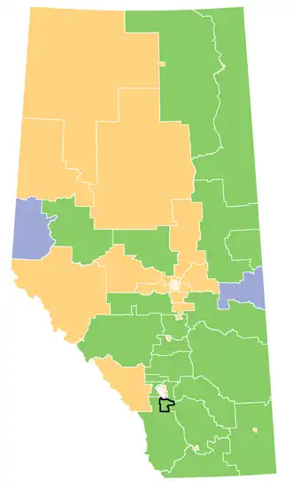 Carte de la circonscription