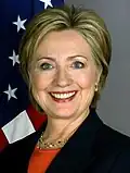 Hillary Clinton, femme politique américaine.