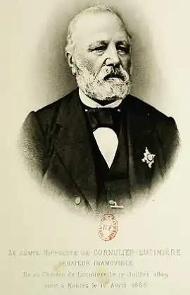 Hippolyte de Cornulier-Lucinière (1809-1886)